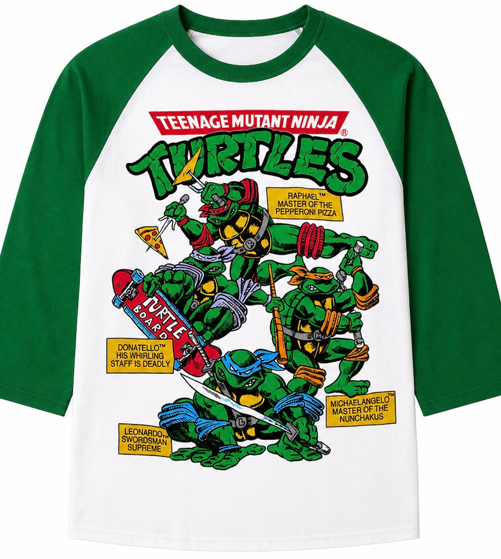Green Baseball style 4 Bros