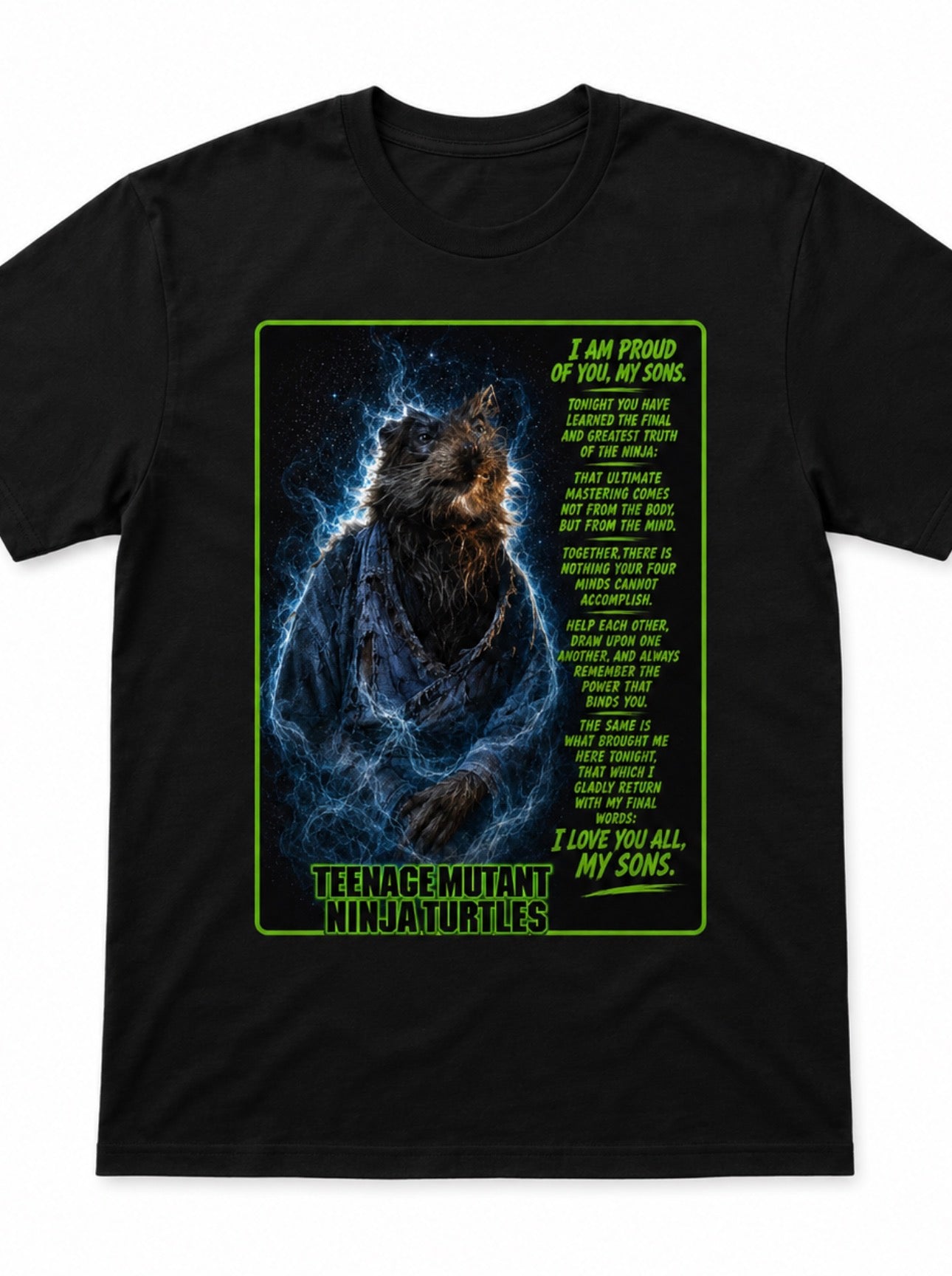 Spirt Splinter Monologue